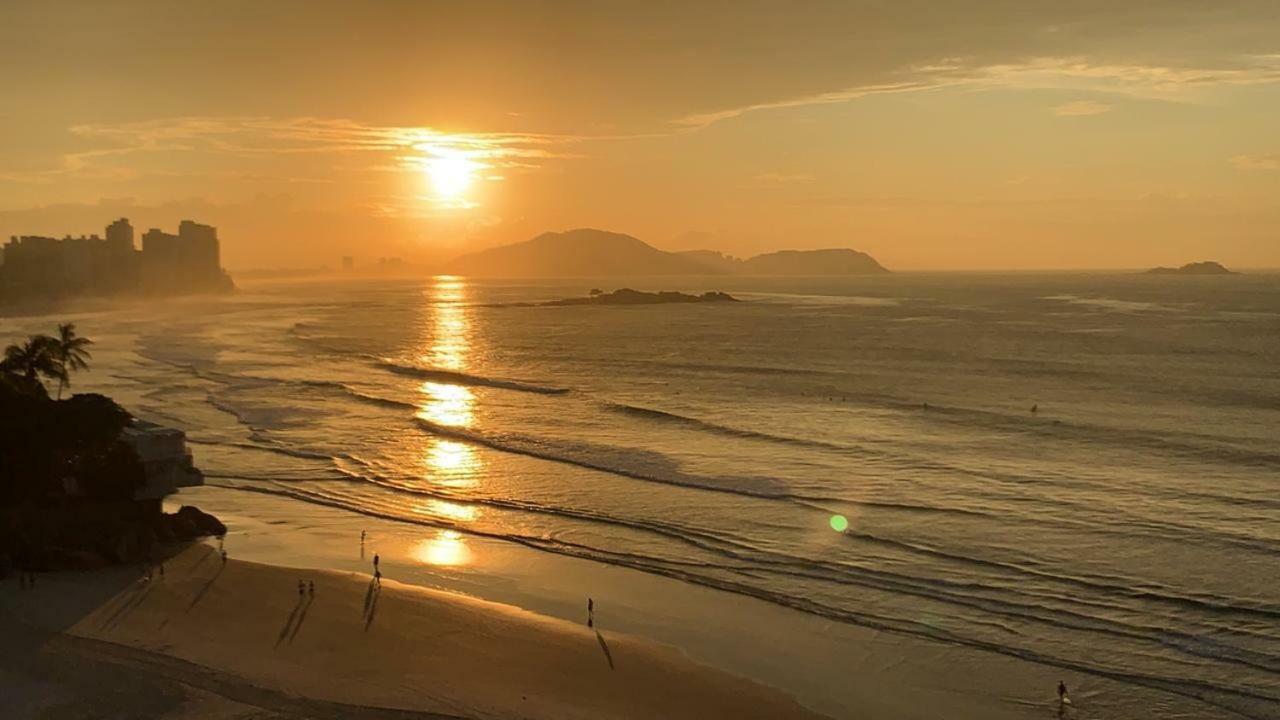 Apto Guaruja De Frente Para O Mar - Praia Asturias Exterior foto