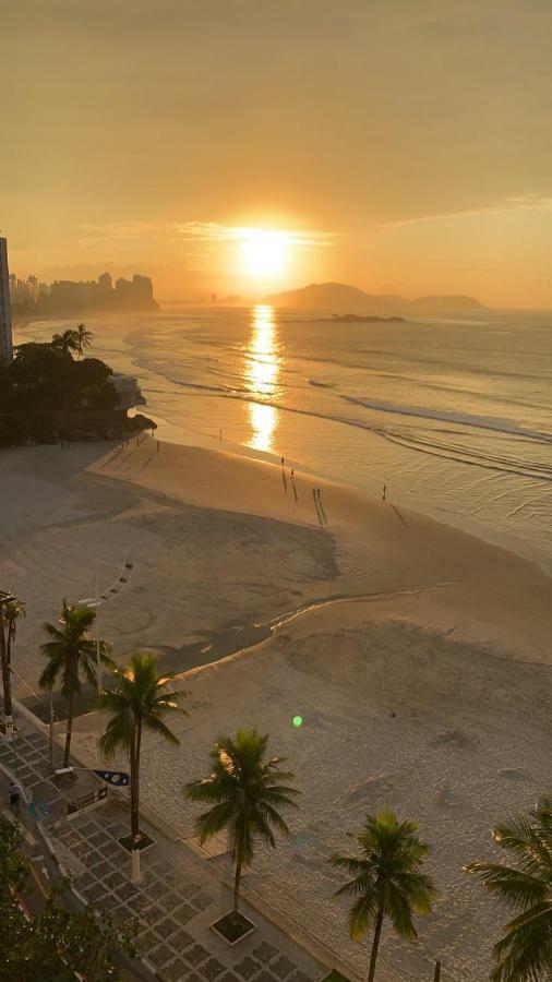 Apto Guaruja De Frente Para O Mar - Praia Asturias Exterior foto